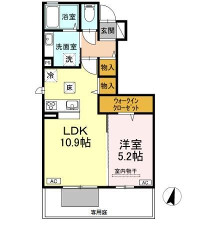ソレイユの間取り