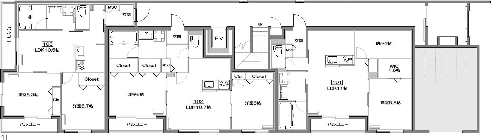 世田谷区代田６丁目の賃貸マンション