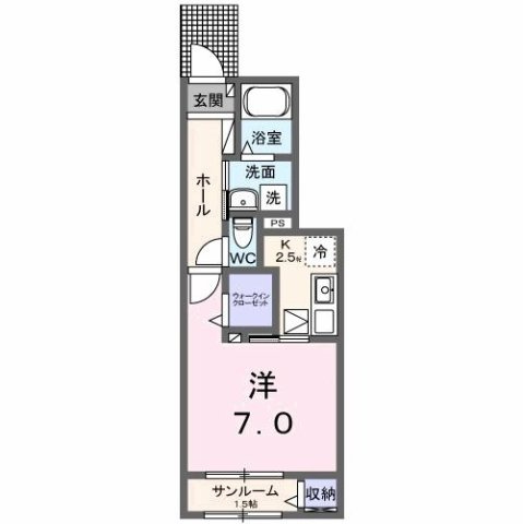 ルミネージュの間取り