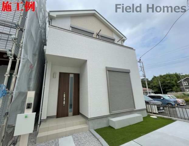 秦野市北矢名新築戸建て　A号棟の外観|外観施工例
