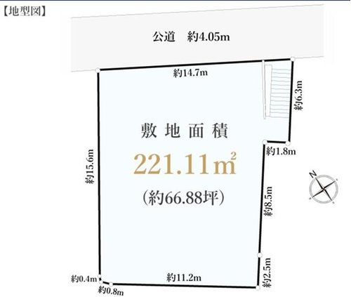 【横浜市南区永田東2丁目27-7新築戸建て】★仲介手数料無料★（永田小学校・永田中学校）の区画図