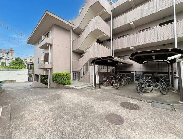 たまプラーザパークホームズのその他共用部分|駐輪場・バイク置き場。