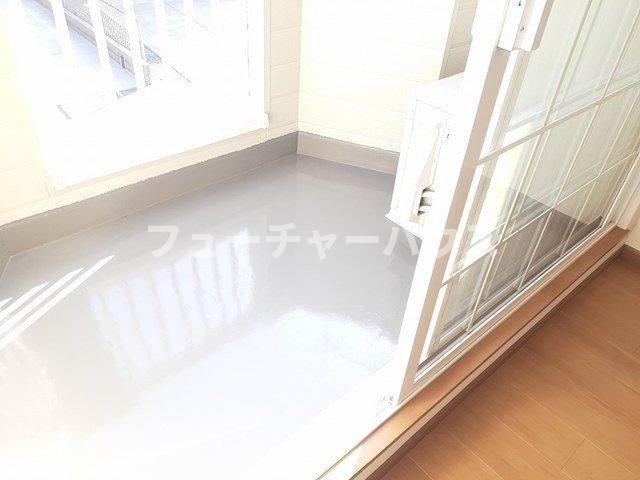 エスポワールＭⅡのバルコニー|お洗濯にも便利なバルコニー付き