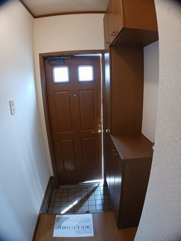 サニーコート六田１の玄関