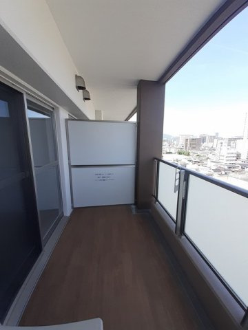 セントラルヒルズ昭和町のバルコニー