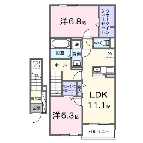 ブリーズガーデンの間取り