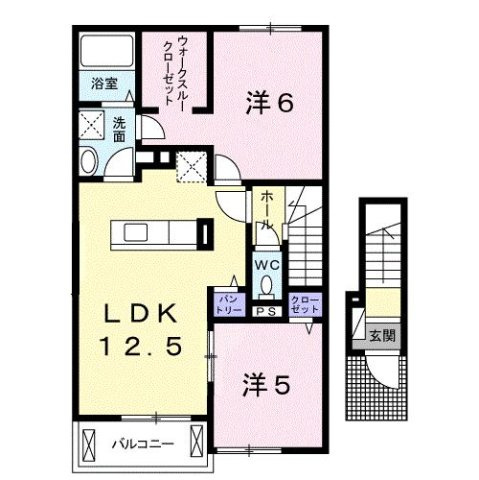 シャトレ・カズＡの間取り