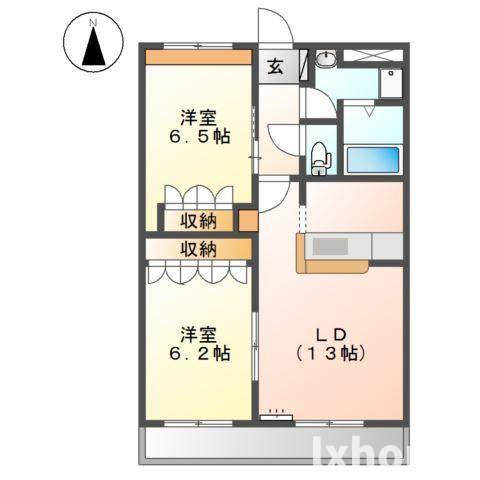 シャルマンの間取り