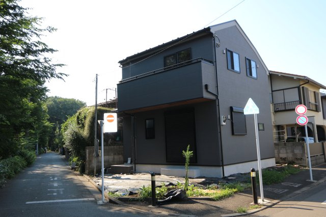小平市津田町２丁目の外観|１階に水回りを集中した、家事楽動線