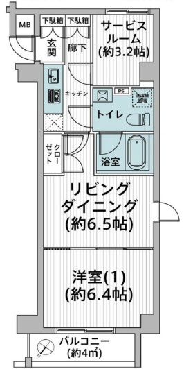 VILLEVIO MINOWAの間取り