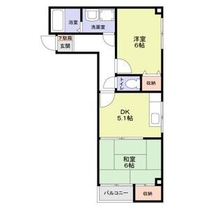 【間取り】 | シャトー横枕
