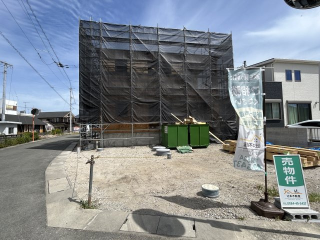 阿南市那賀川町北中島　第二号棟新築戸建ての外観