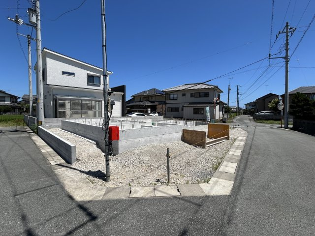 阿南市那賀川町北中島　第二号棟新築戸建ての外観