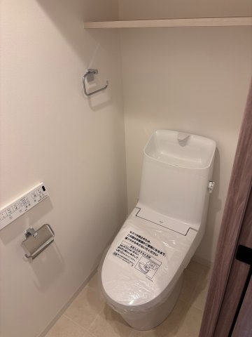 福岡市博多区比恵町の賃貸マンションのトイレ