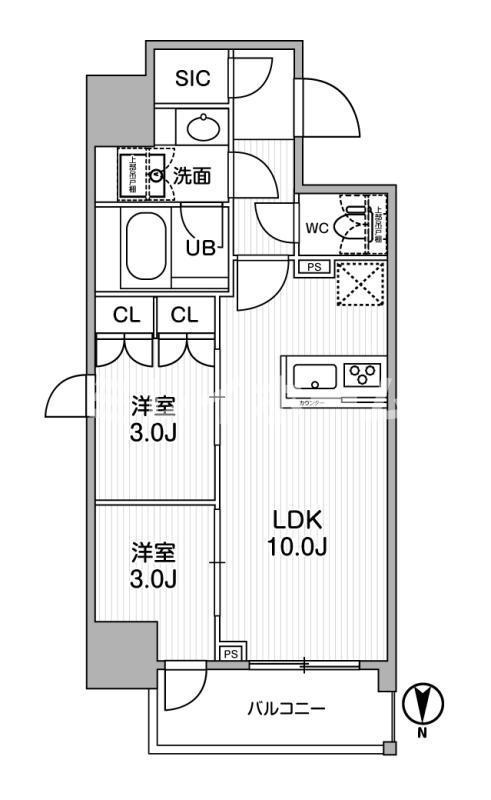 nidoKAMATAの間取り