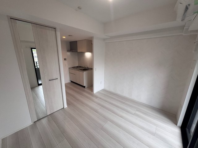 福岡市博多区比恵町の賃貸マンションの居間・リビング