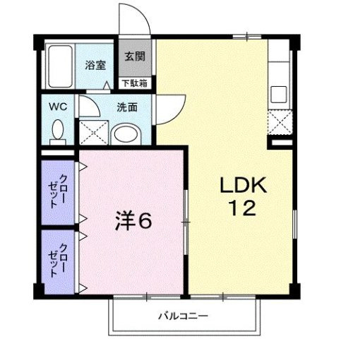 カーサクアトロの間取り