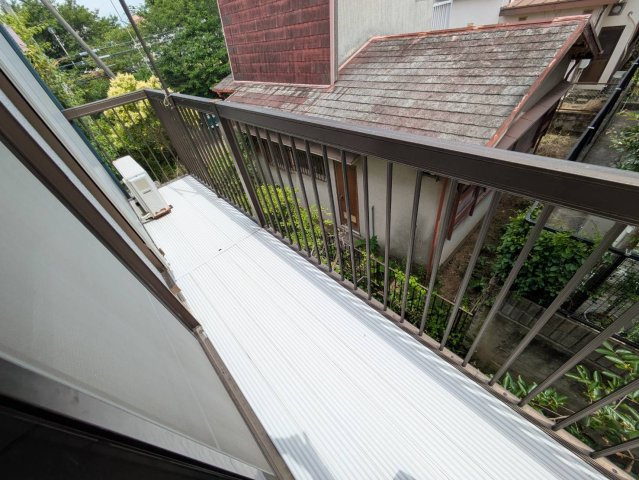 阪南市箱作　中古一戸建てのバルコニー