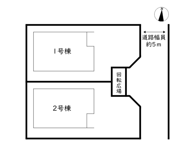 【区画図】 | 姫路市大津区天満8期／全2棟