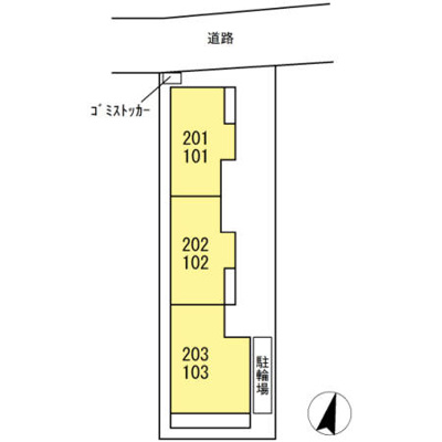 【区画図】 | アビタシオン明大前