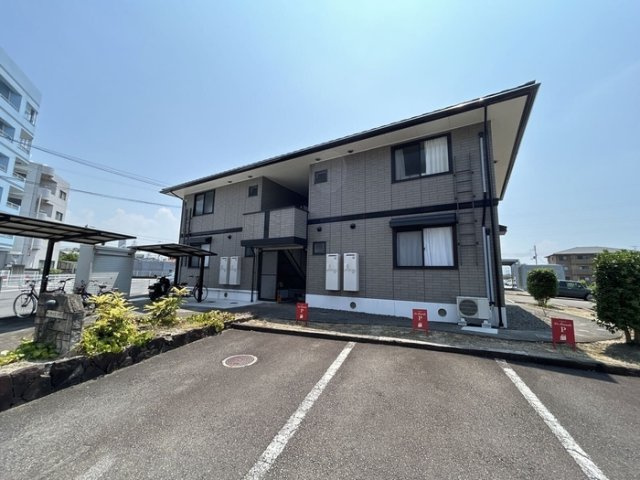 サンライズハイツ　A棟の外観