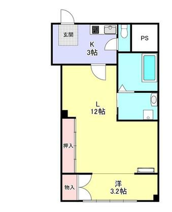 立花台リンデンハイムの間取り