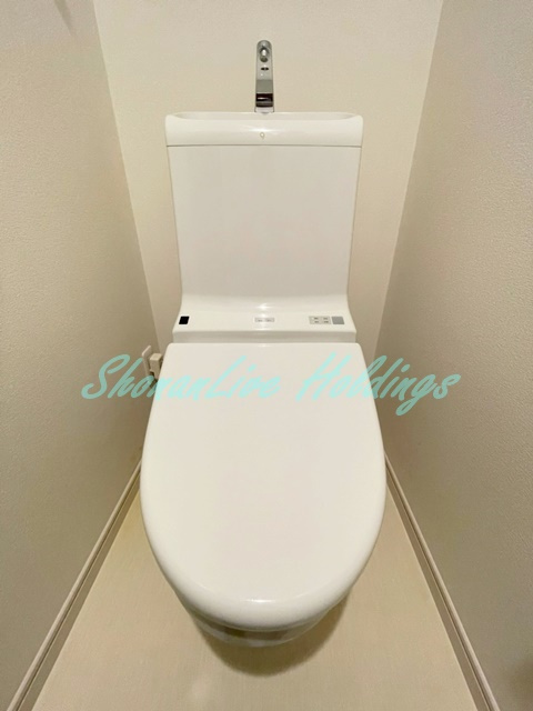 藤沢市藤沢の賃貸マンションのトイレ|清潔感のあるトイレです