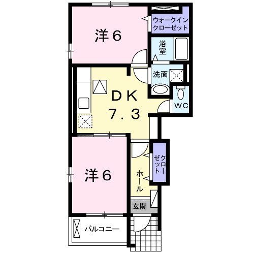 グランクリュー上の原の間取り