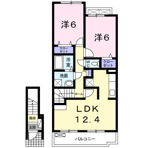 フィオーレの間取り
