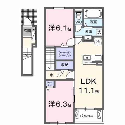 プリマベーラの間取り