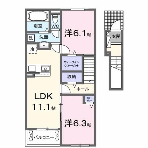 プリマベーラの間取り