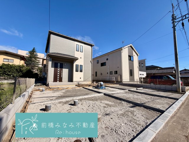 【新築】前橋市朝日が丘町　限定１棟　ハートフルタウン　新築建売の外観|外はこのようになっています