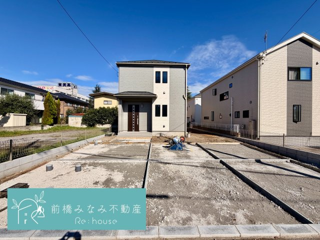 【新築】前橋市朝日が丘町　限定１棟　ハートフルタウン　新築建売の外観|外観もきれいです