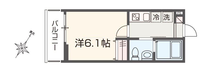 MELDIA新狭山の間取り
