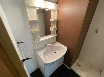 ルミエール岸町の洗面所