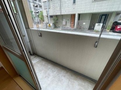 ルミエール岸町のバルコニー