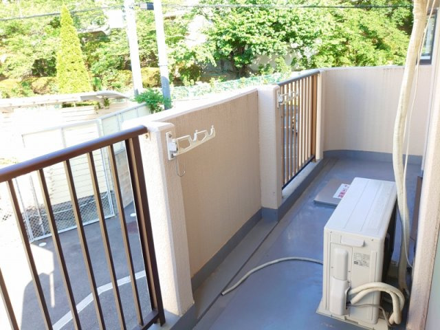 豊友マンション東豊中のバルコニー