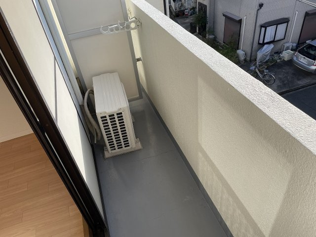 ベル蛍池のバルコニー
