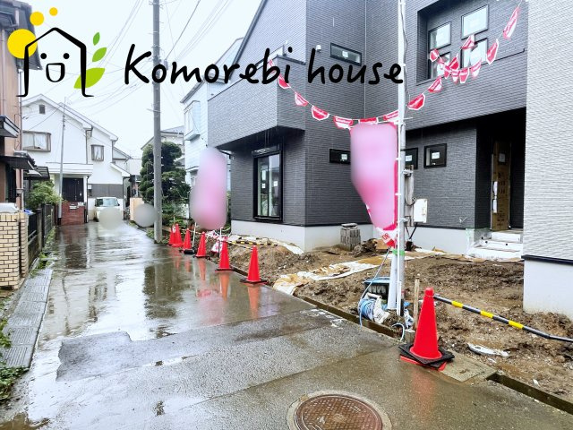 さいたま市見沼区南中野　新築一戸建て　タマタウン　01の前面道路含む現地写真|2026.9.7撮影