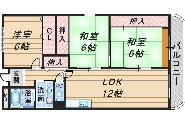 ベルファストソネの間取り
