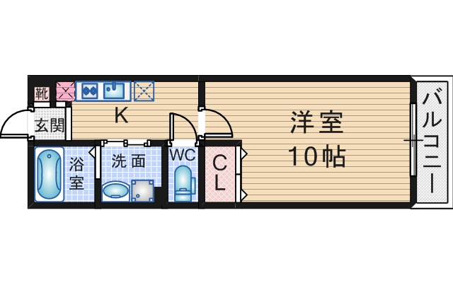 Berg　Vistaの間取り