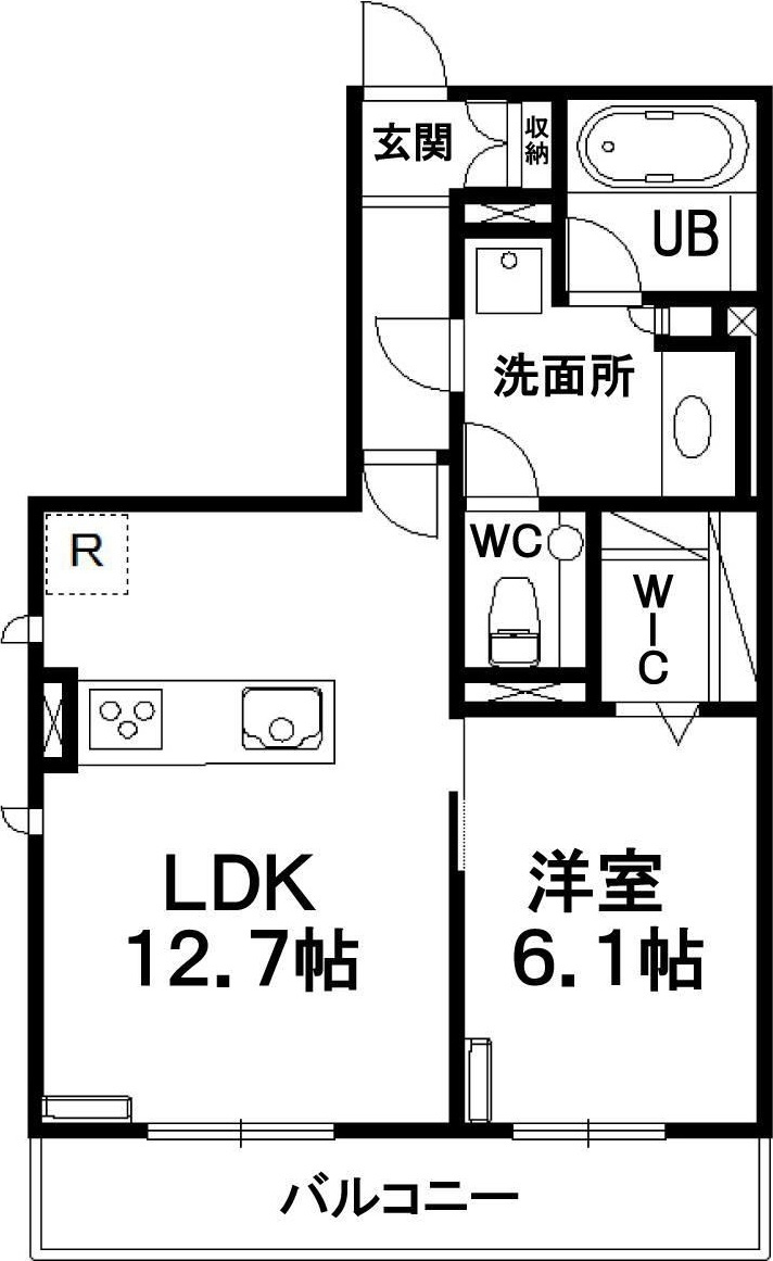 ヒルズレジデンシャルD21の間取り
