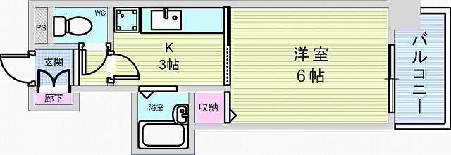 ベルトピア岡町ガーデンハイツの間取り