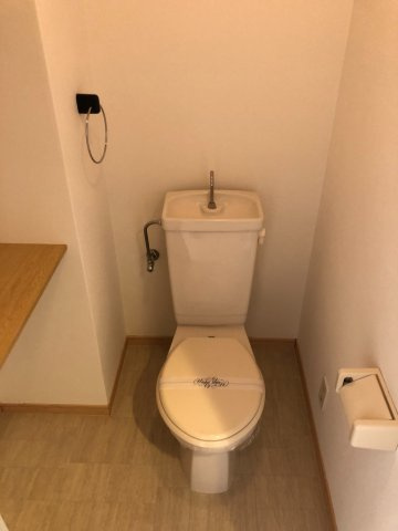 福岡市南区野間１丁目の賃貸マンションのトイレ