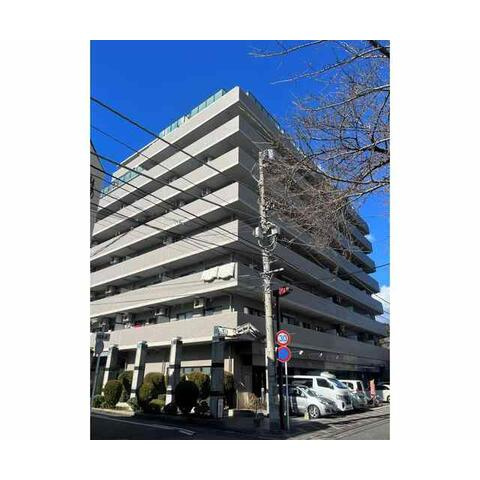 平塚市明石町の賃貸マンションのエントランス