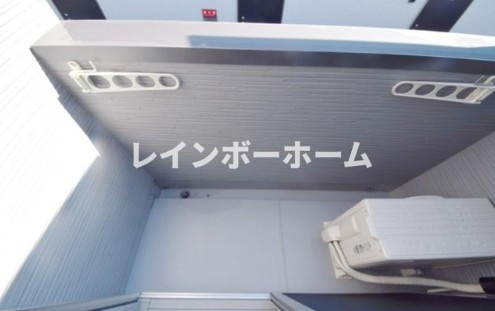 フリーハンド松戸のバルコニー