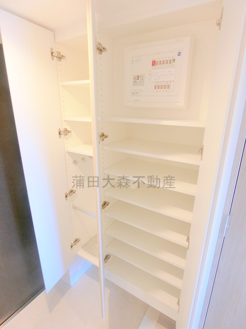 スタイリオ蒲田WESTの収納|玄関収納　シューズBOX