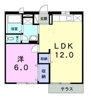 【間取り】 | エルディム小栗