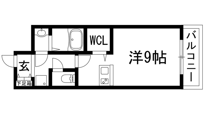 【間取り】 | ONLY ONE 川西小花苑