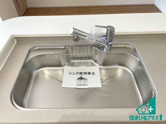 ★3(土)4(日)現地見学可能！★彦根市西今町　全3邸の設備|洗い物も楽にできる、広々シンク！